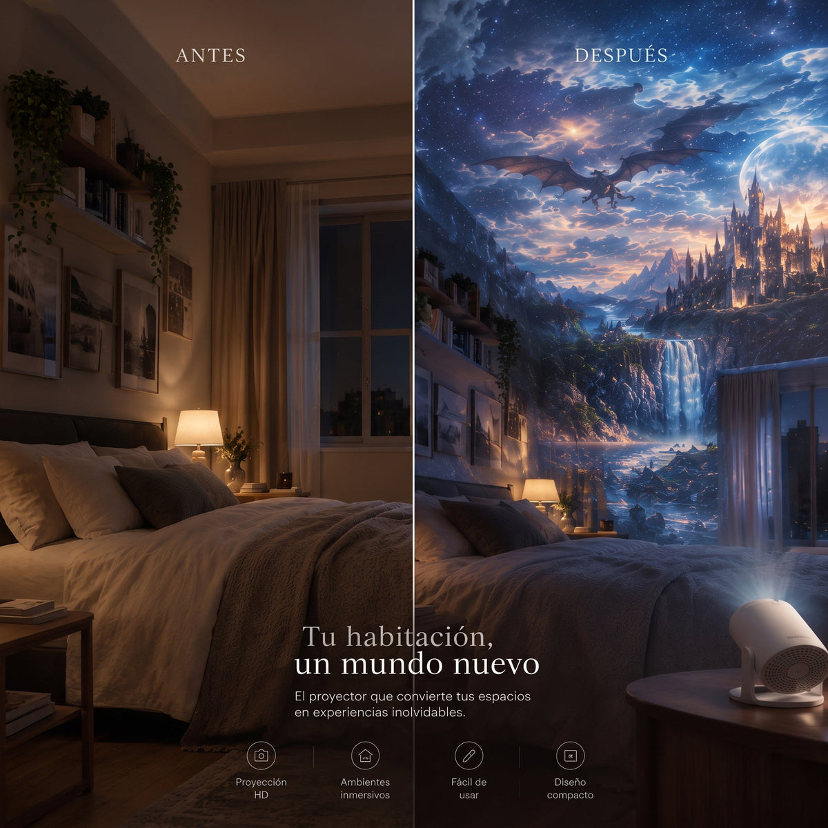 Luz fantasía Glowria Living