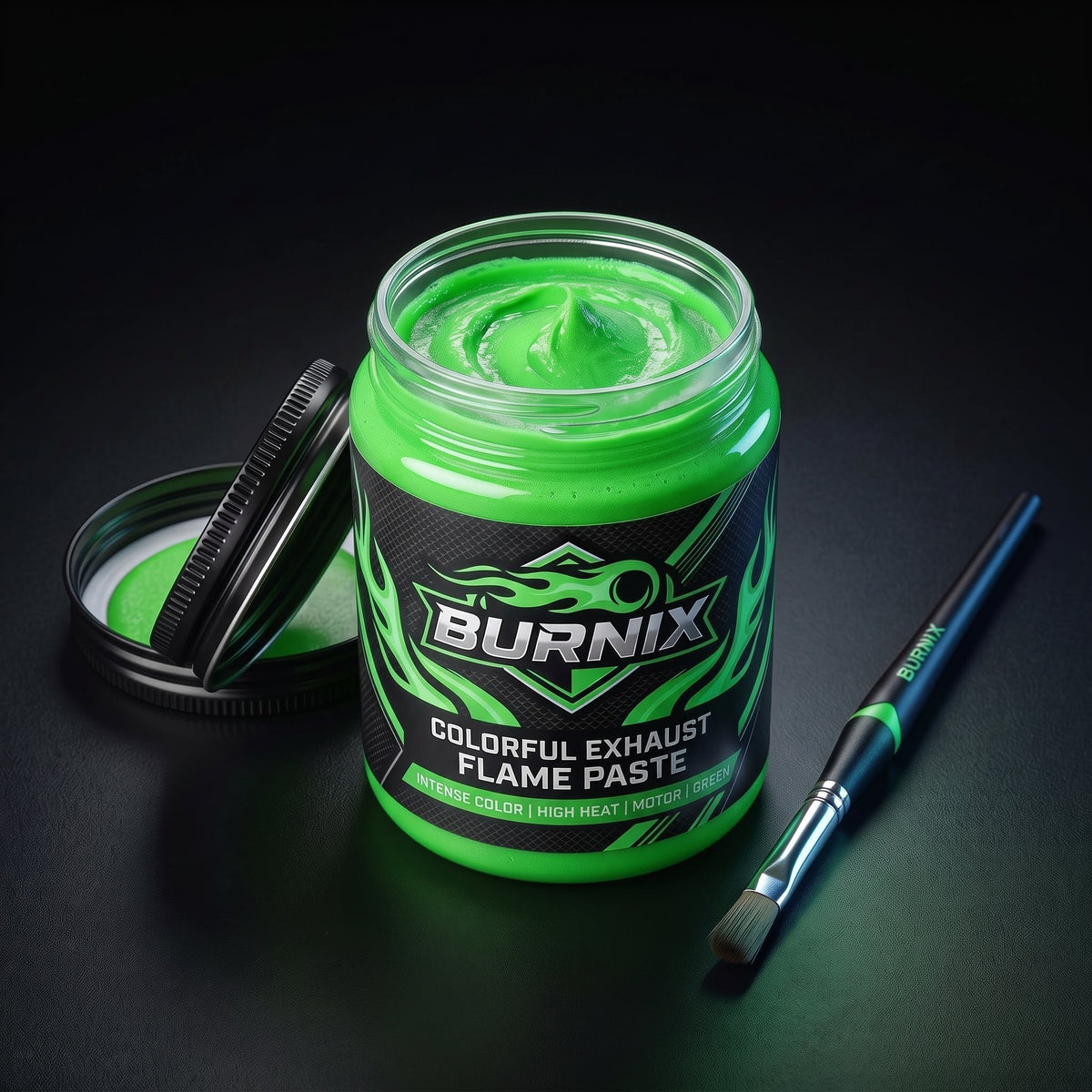 Pasta de Llamas de Colores para el Escape - Burnix