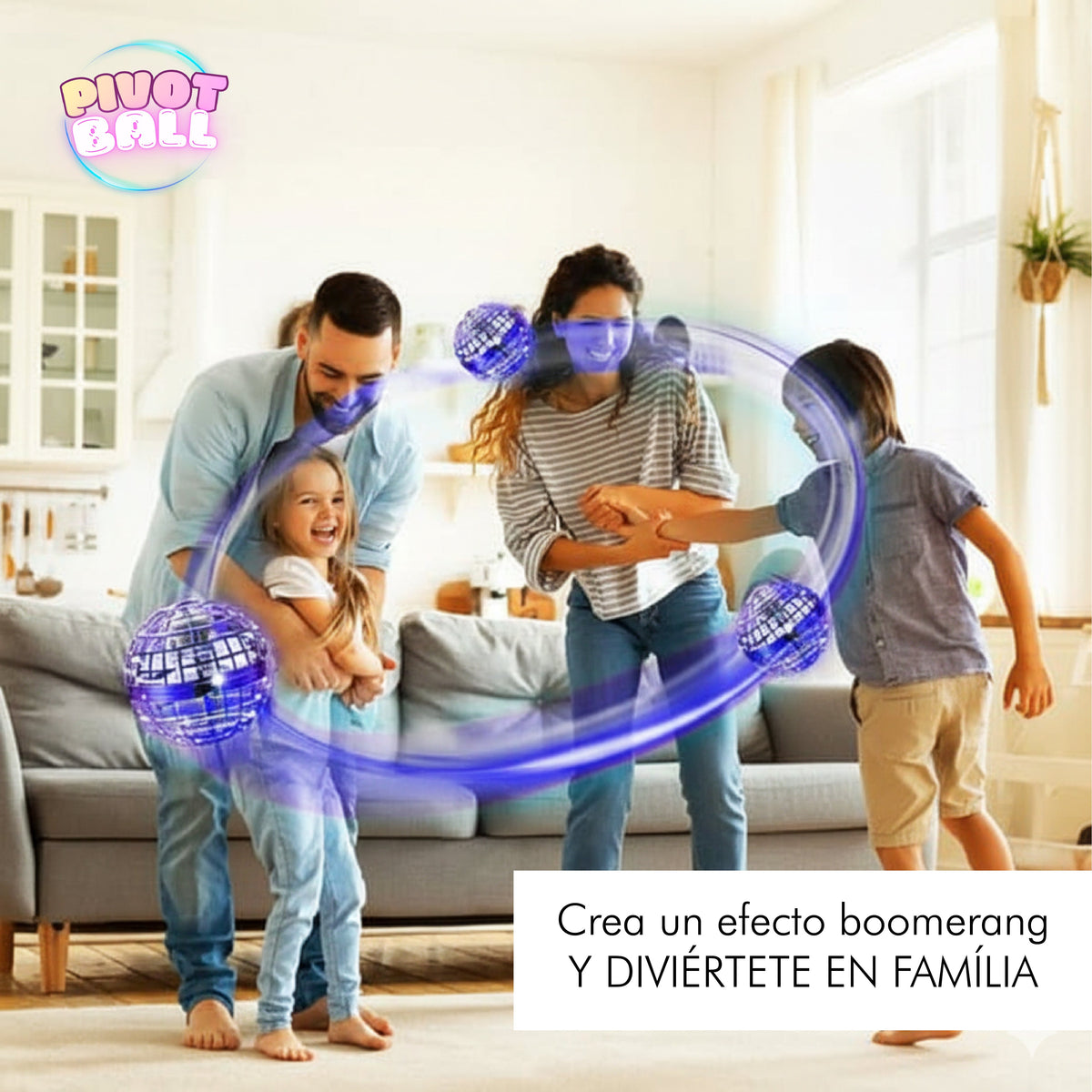 Pelota Voladora LED -PIVOTBALL