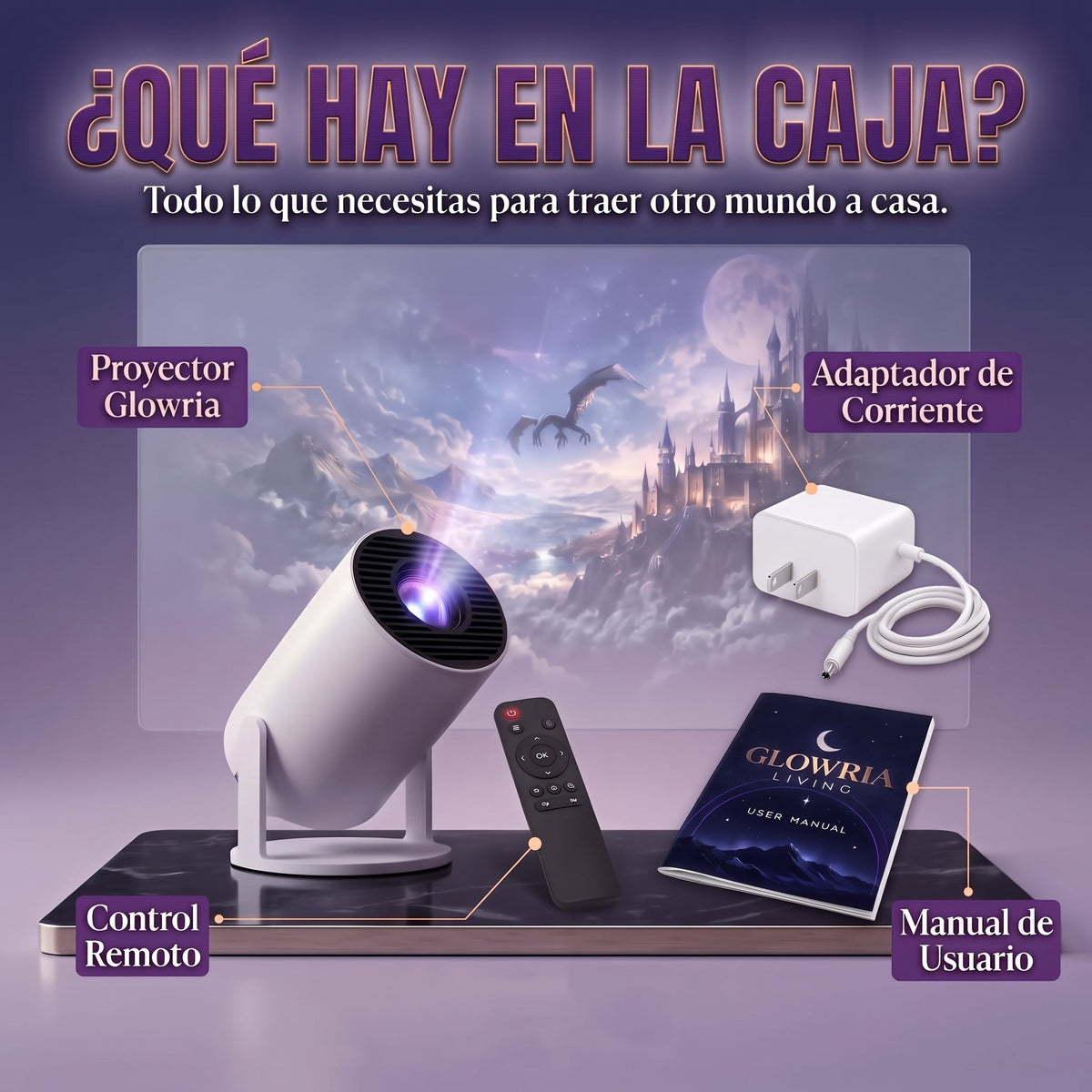 Luz fantasía Glowria Living