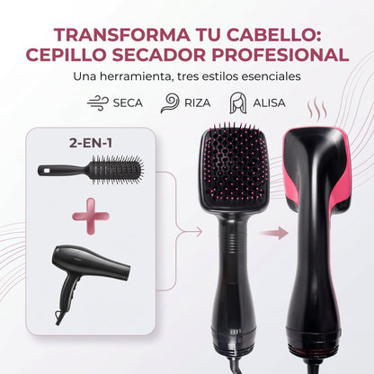 Cepillo Secador 2 en 1 - Kaze