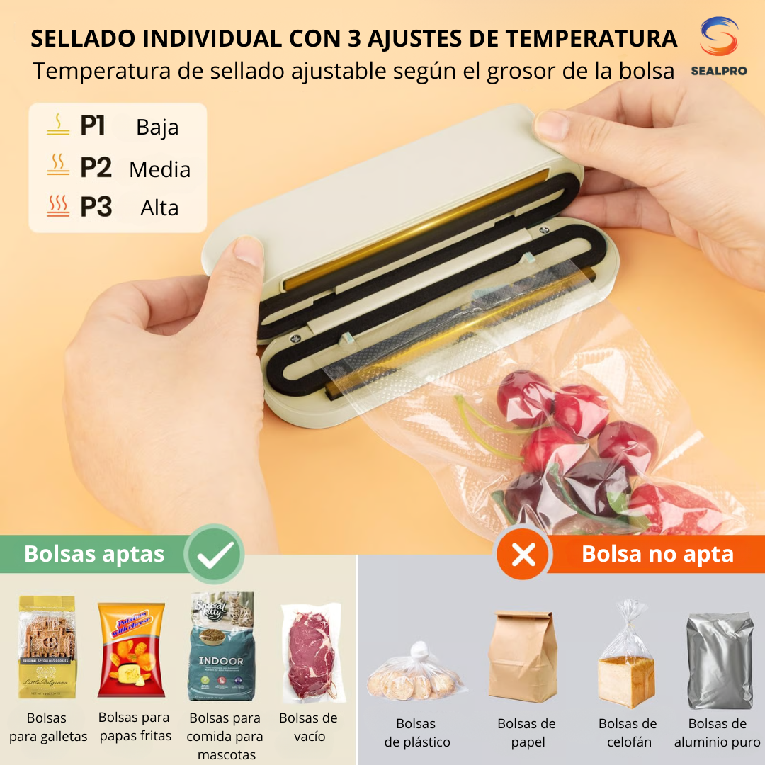 Mini Selladora Portátil SealPro