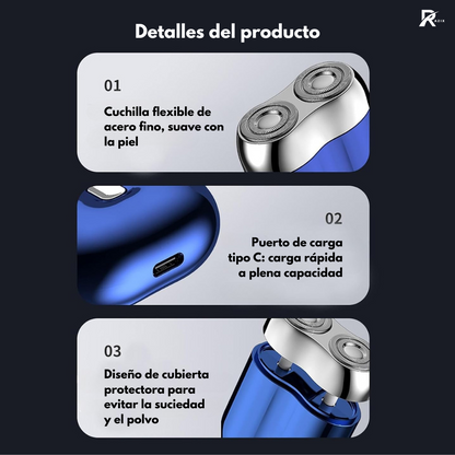 Afeitadora Doble Razix