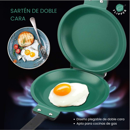 Sartén Flipper de doble cara