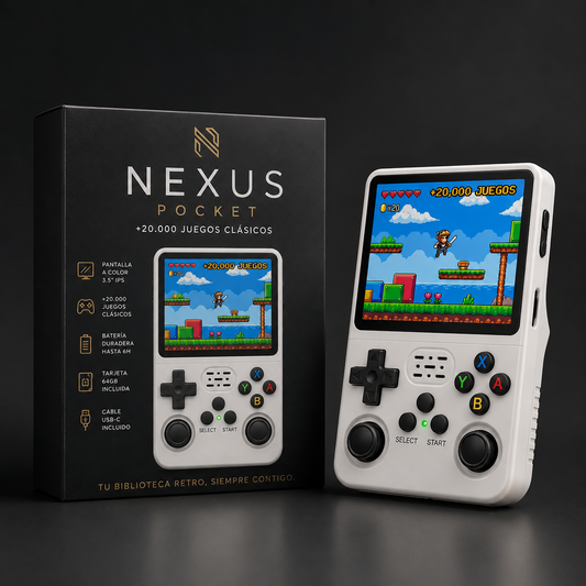 NEXUS- Miniconsola portátil arcade