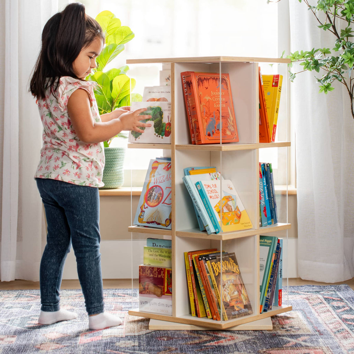Mueble Giratorio para Libros - BookNest