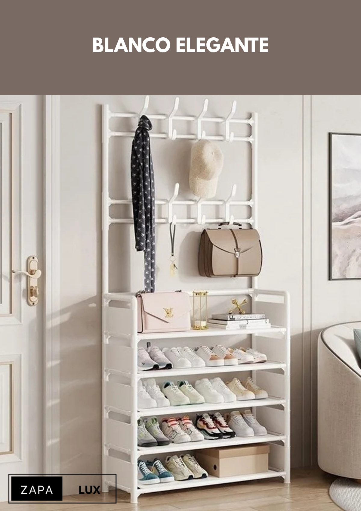 Organizador de Zapatos, Abrigos y más - ZAPALUX -